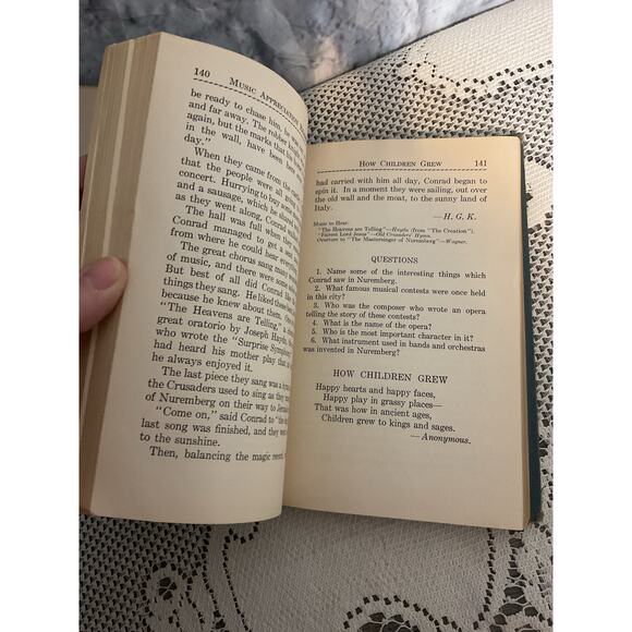 1927 Music Appreciation Reader, Book Four by Hazel Gertrude Kinscella - Picture 12 of 13